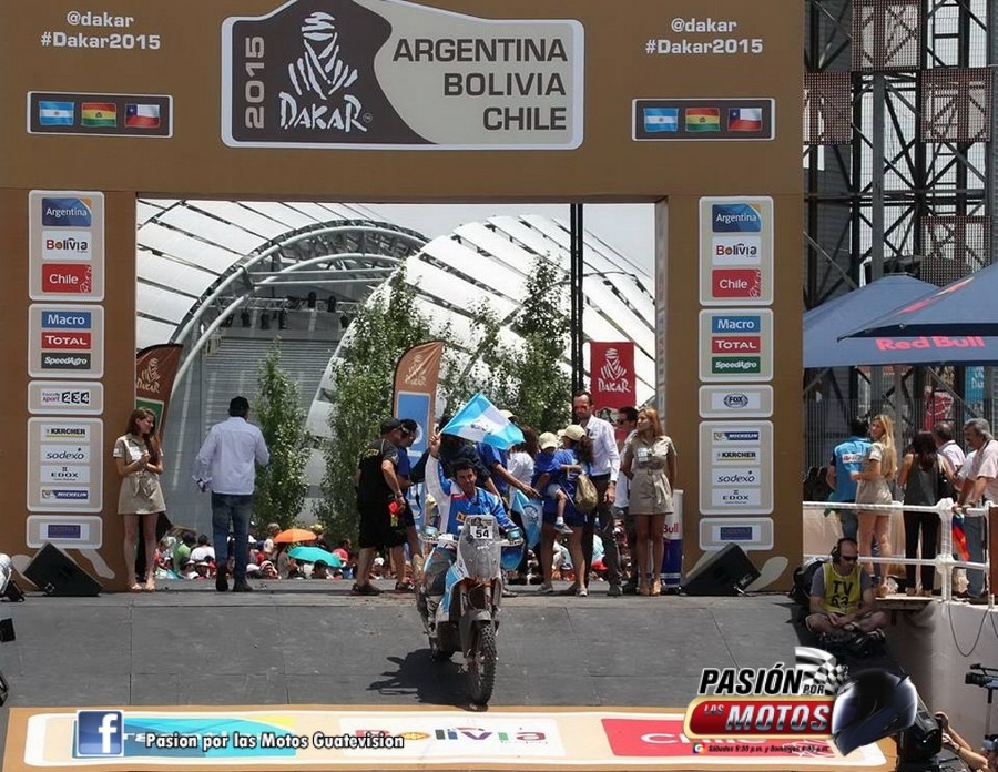 Frany terminó el Dakar 2015!