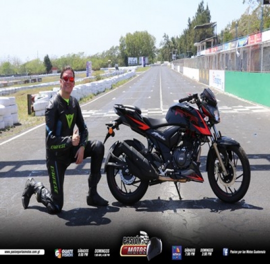 PRUEBA DE MANEJO  TVS APACHE RTR200