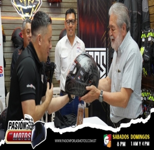 Lanzamiento de Cascos VOSS de Suzuki en Zorros Revolution Biker