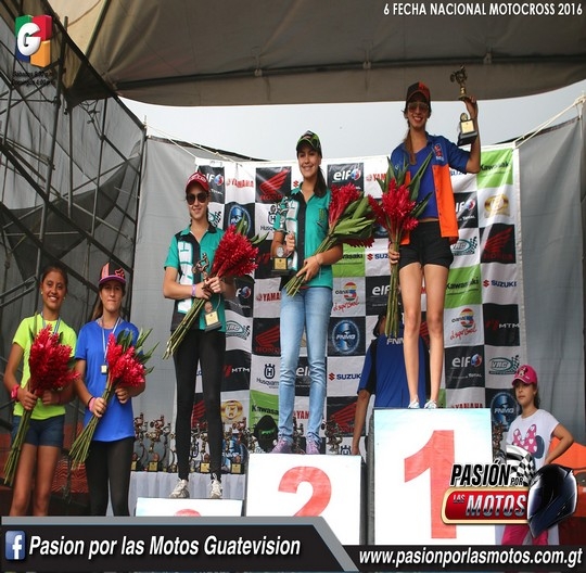 PAULA BARRIENTOS CONQUISTA LA CIMA EN LA SEXTA FECHA DE MOTOCROSS