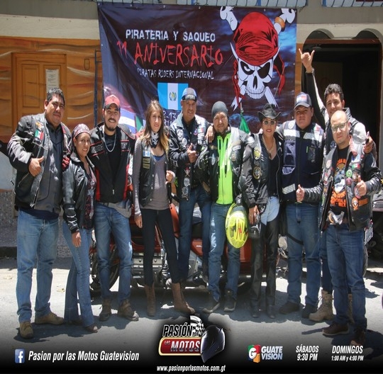 PIRATAS RIDERS INTERNACIONAL  CELEBRARON SU DÉCIMO PRIMER ANIVERSARIO