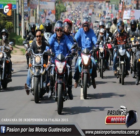 CELEBRARON LA CARAVANA DE INDEPENDENCIA ITALIKA