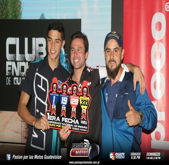 PREMIACIÓN PRIMERA FECHA DEL CAMPEONATO NACIONAL DE ENDURO