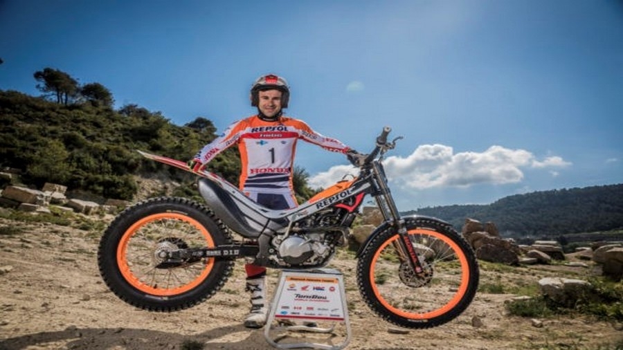 TONI BOU,PILOTO DE HONDA, SUMA 22 TÍTULOS COMO CAMPEÓN MUNDIAL DE TRIAL.