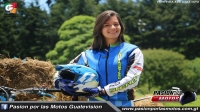 ANA LUCIA SOTO, LA UNICA PILOTO QUE PARTICIPA EN MOTO TRIAL